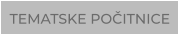 TEMATSKE POČITNICE